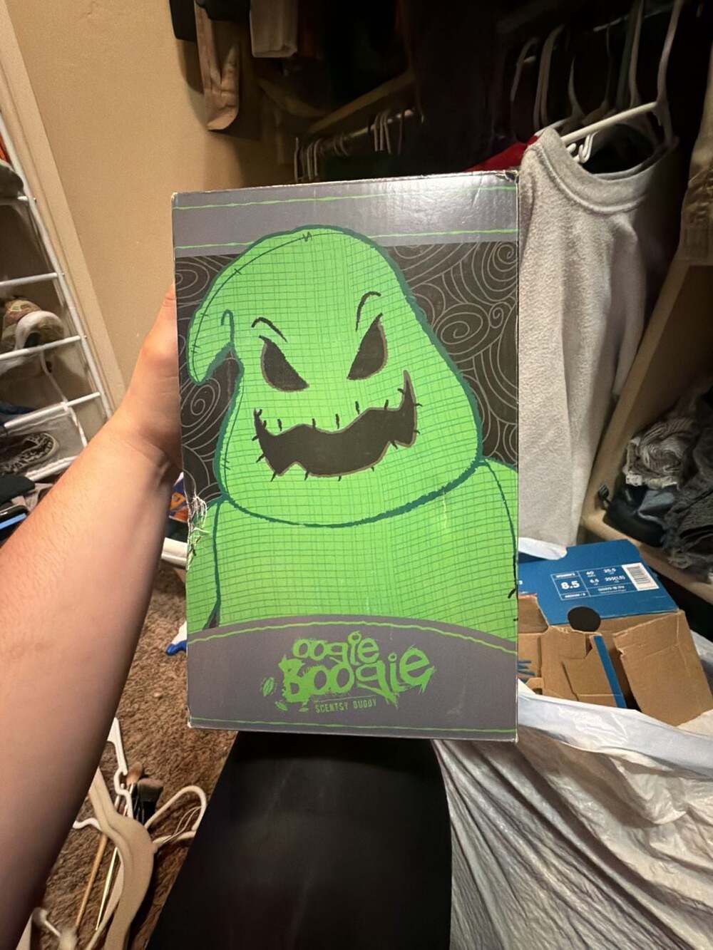 Disney The Nightmare Before Christmas Oogie Boogie Scentsy Buddy Plush Box